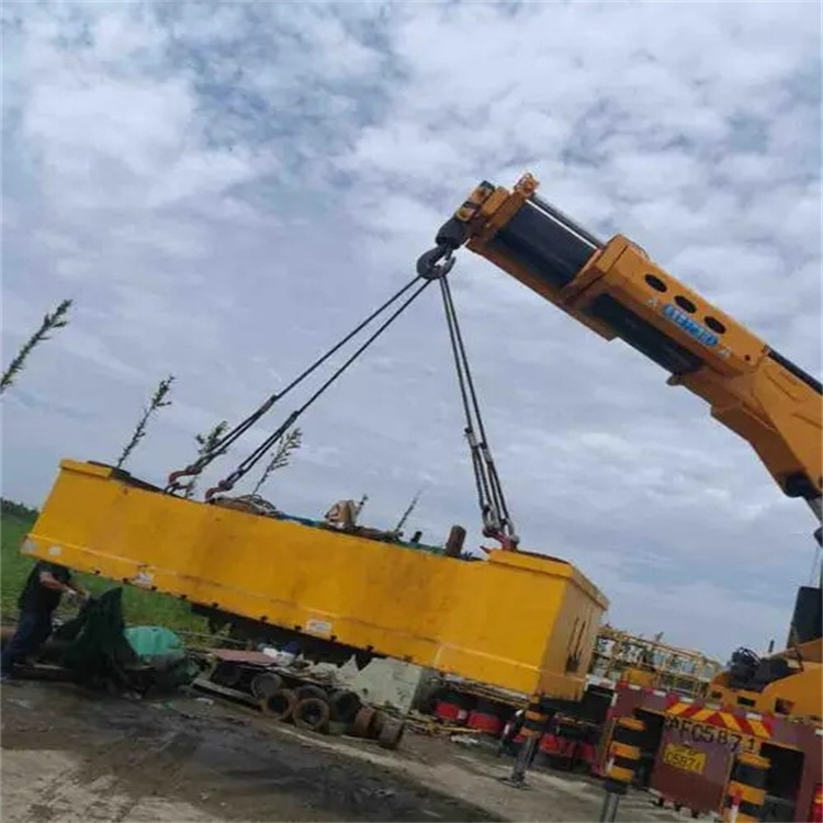 龙湾镇吊运集装箱的吊车